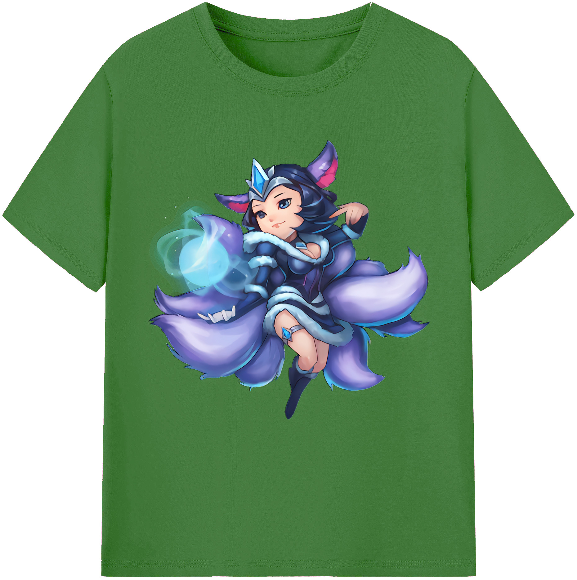 （画像用） リーグ・オブ・レジェンド League of Legends LOL レディースカジュアルプリントTシャツ（綿100％）